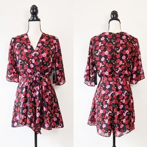 NWT Goldie London Floral Romper, Size Small